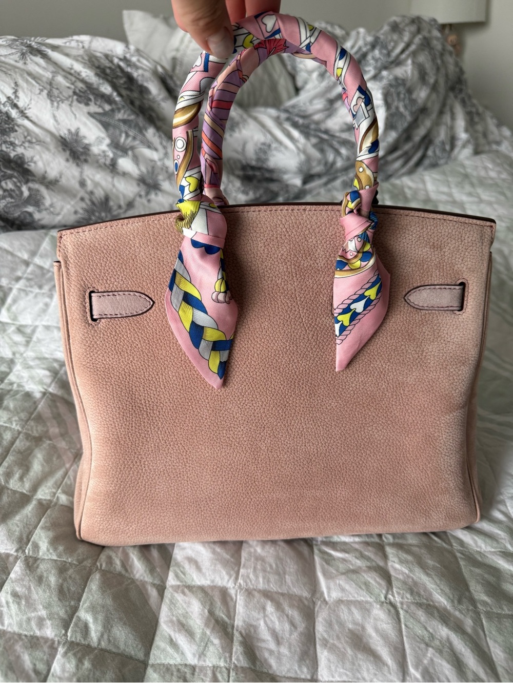 Elegant Pink Women's Top-Handle Bag